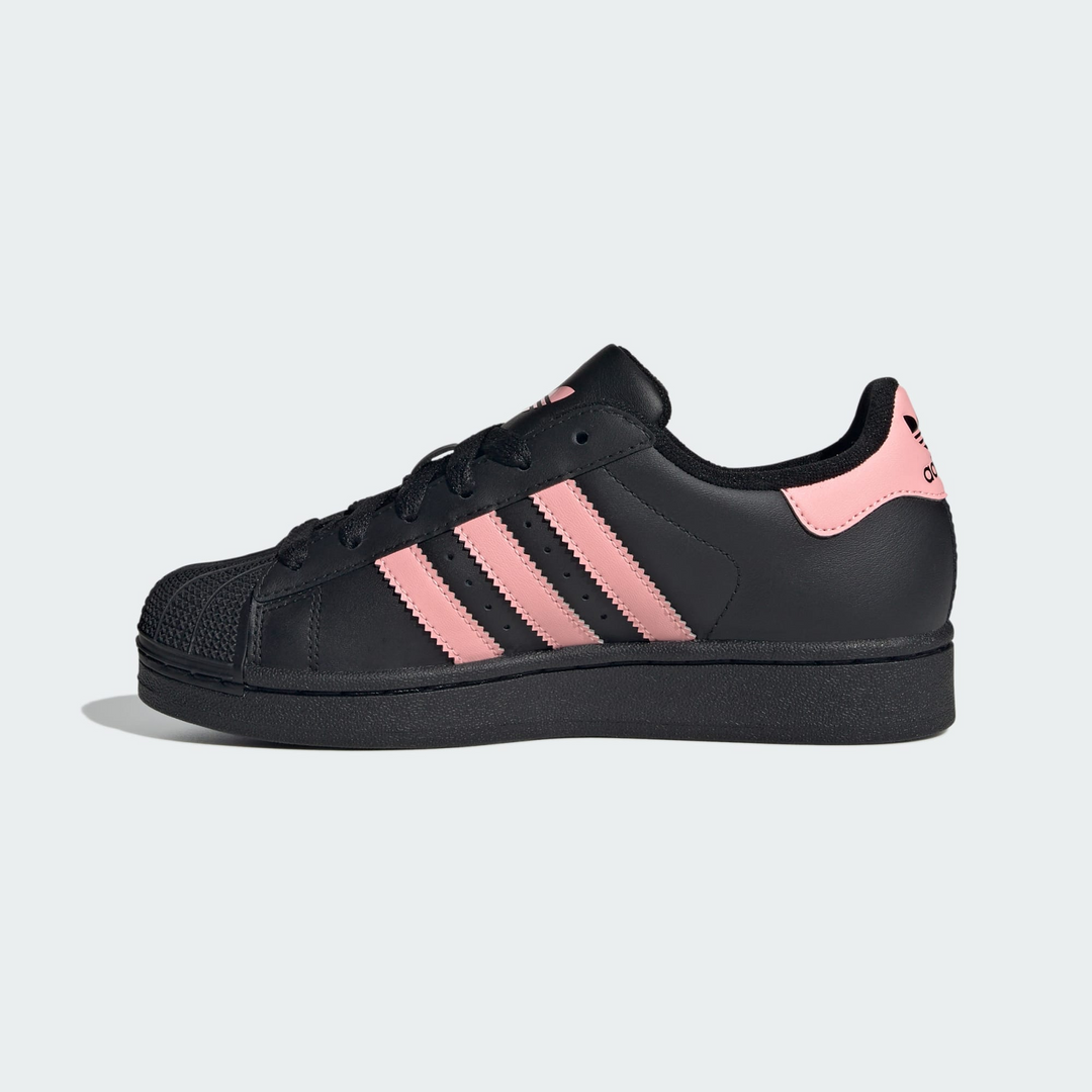 adidas Superstar II J "Black Pink" Czarne Buty Sportowe JR9862