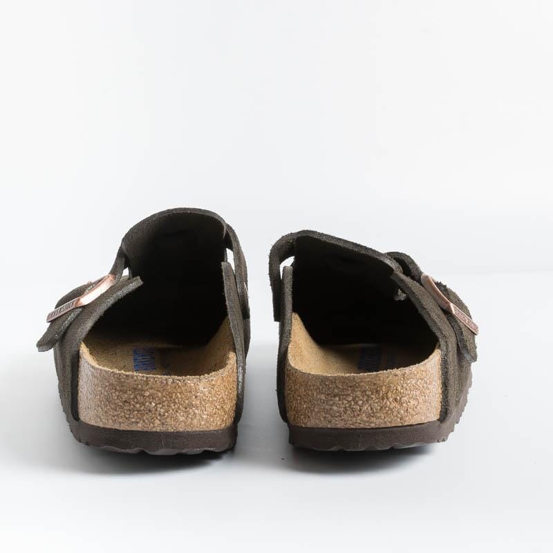Birkenstock Boston "Mocca" Brązowe Klapki Damskie 0660463