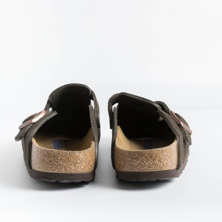 Birkenstock Boston "Mocca" Brązowe Klapki Damskie 0660463