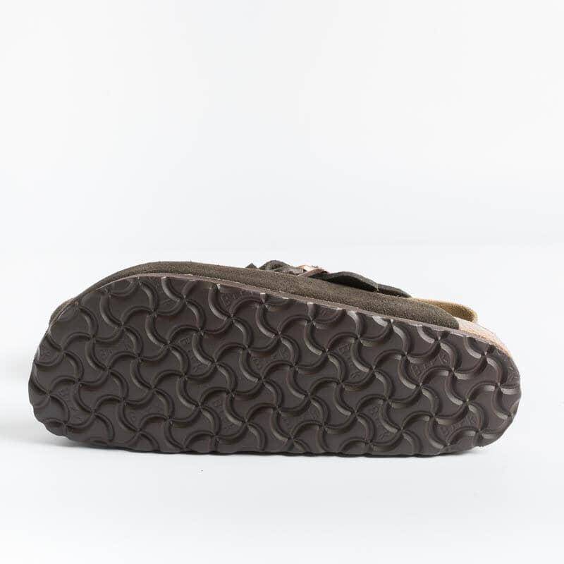 Birkenstock Boston "Mocca" Brązowe Klapki Damskie 0660463