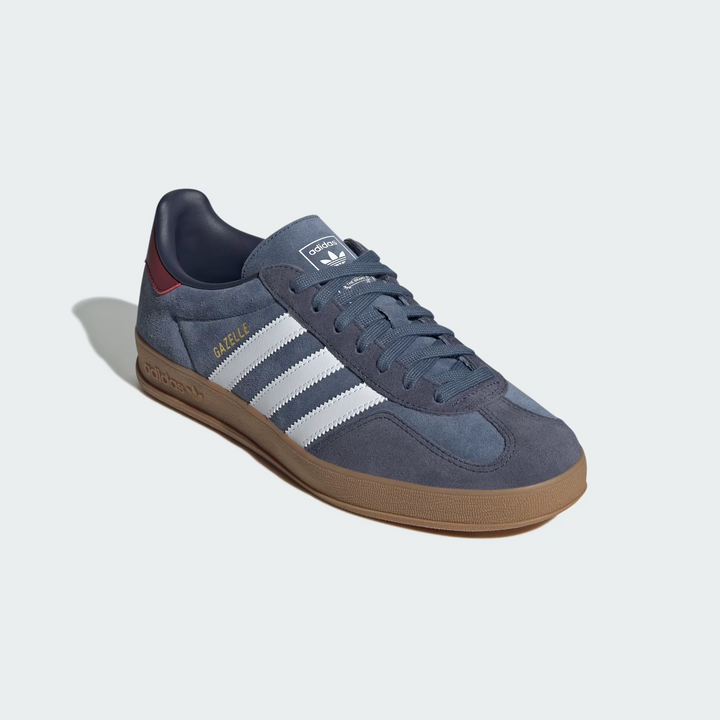 Adidas Gazelle Indoor "Preloved Ink" Cloud White Niebieskie JI3522