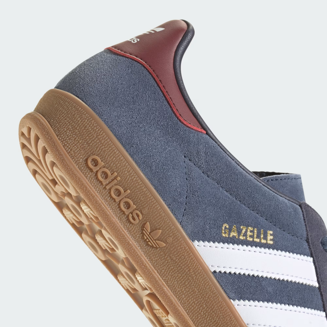 Adidas Gazelle Indoor "Preloved Ink" Cloud White Niebieskie JI3522