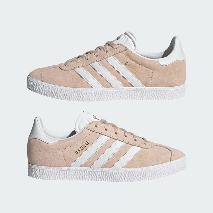 adidas Gazelle J "Pink Tint Cloud White" Beżowe H01512