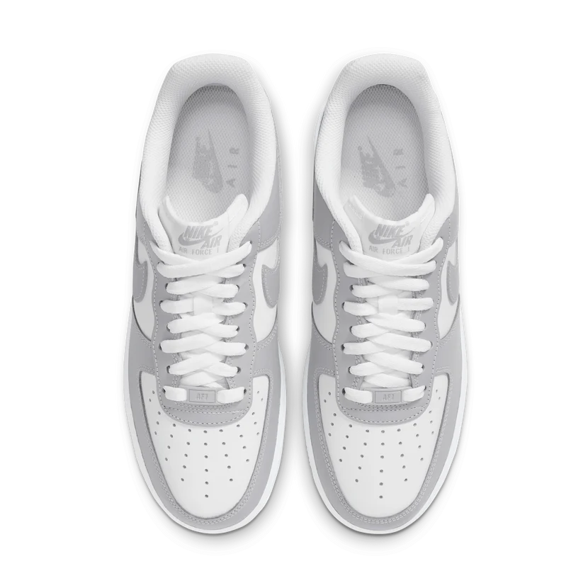 Nike Air Force 1 Low '07 "Wolf Grey" Szare Buty Sportowe Męskie Sneakersy FD9763-101