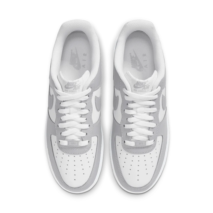 Nike Air Force 1 Low '07 "Wolf Grey" Szare Buty Sportowe Męskie Sneakersy FD9763-101