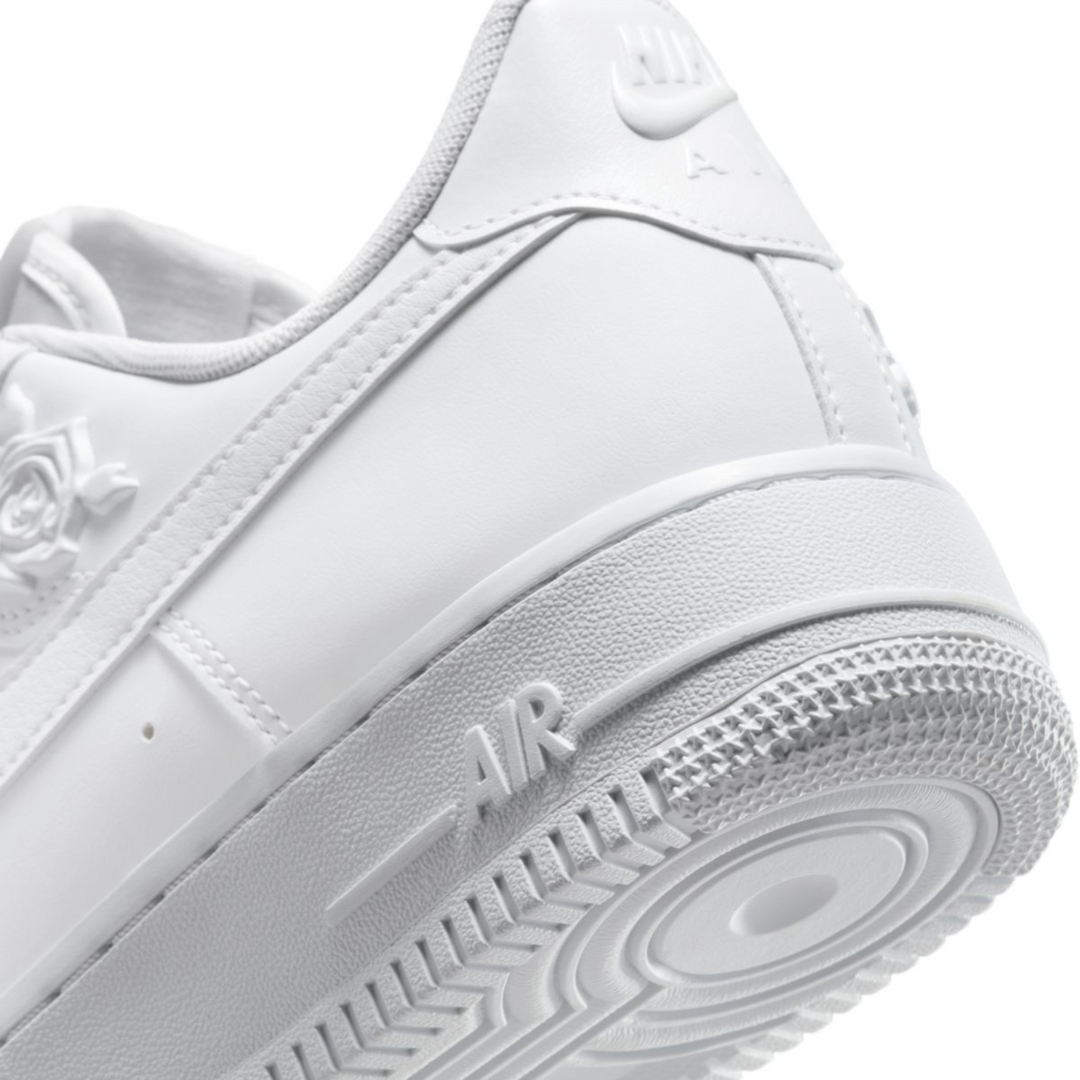 Nike Air Force 1'07 W "White Roses" Białe Damskie Buty Sportowe Sneakersy HF2016-100