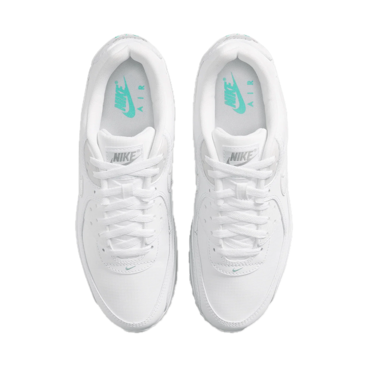 Nike Air Max 90 "White Hyper Turquoise" Białe Buty Sportowe Męskie IB7680-101
