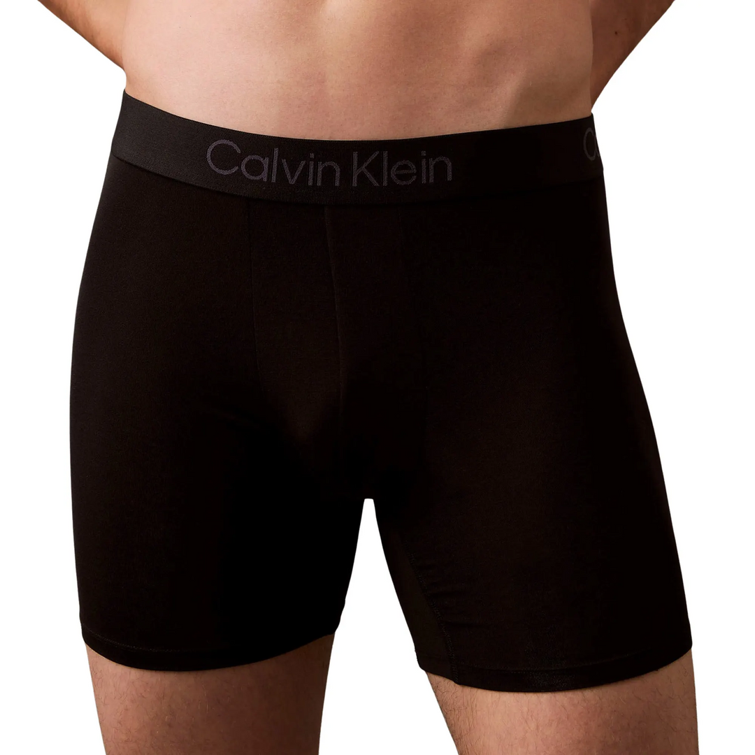 Calvin Klein Brief Boxershorts  (3-pack) Black Czarne Bokserki Męskie LV00NB4193-UB1