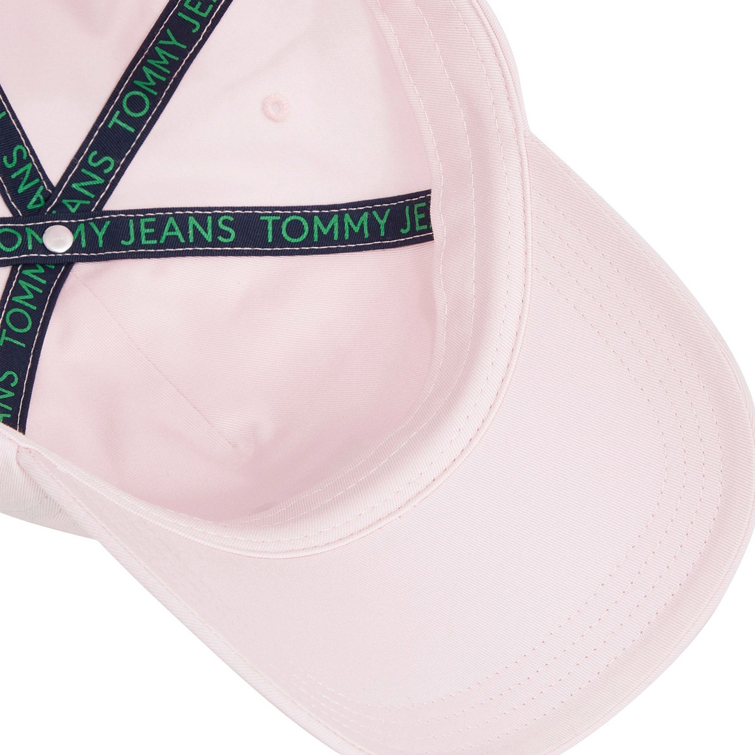Tommy Hilfiger Jeans Heritage Różowa Damska Czapka z Daszkiem AW0AW16991-TH3