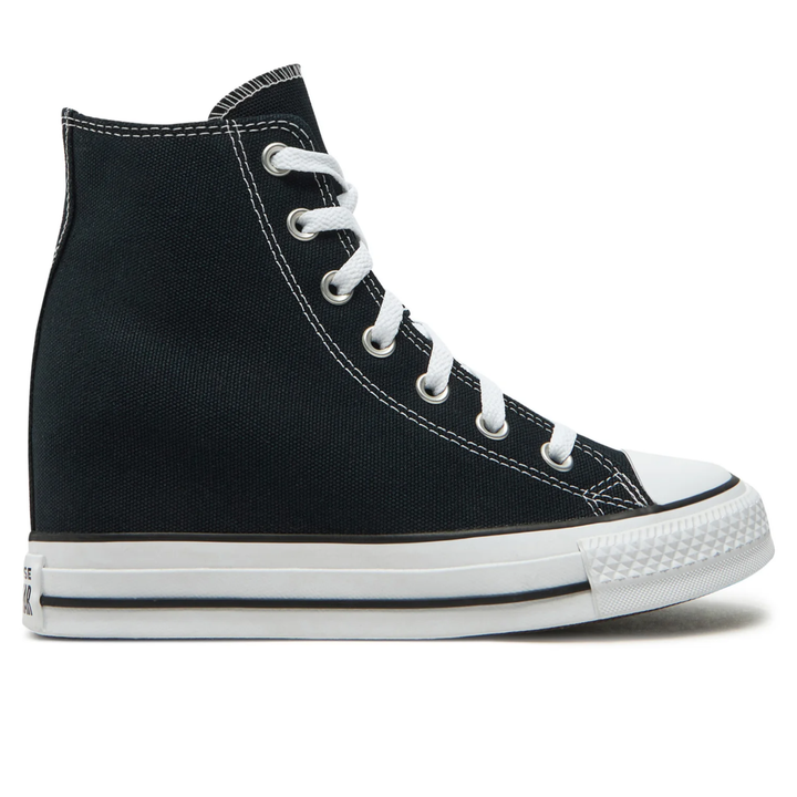 Converse Chuck Taylor All Star Wedge Platform "Black" Czarne Trampki Damskie Sportowe A11909C