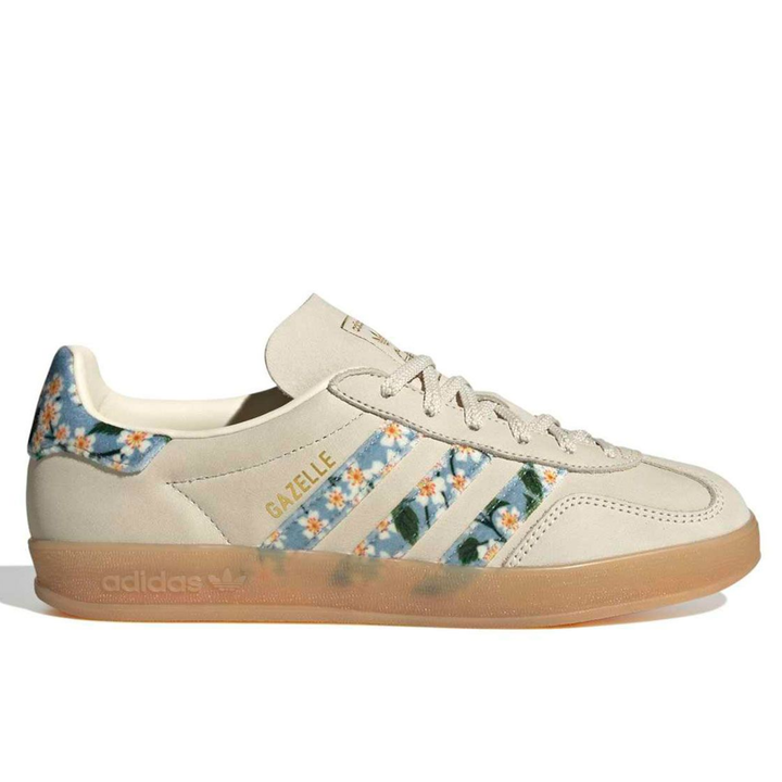 Adidas Gazelle Indoor W "Liberty London Mitsi Day" Beżowe Damskie Buty Sportowe Sneakersy JR3601