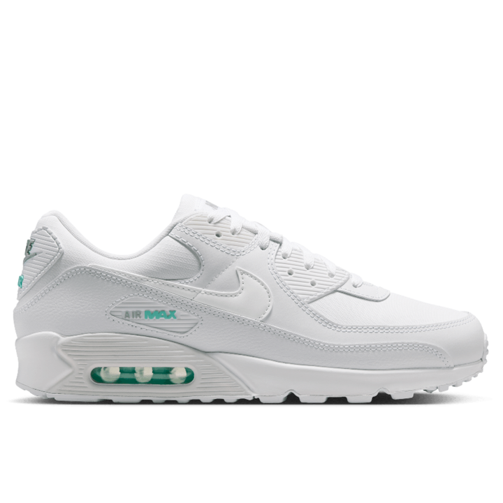 Nike Air Max 90 "White Hyper Turquoise" Białe Buty Sportowe Męskie IB7680-101