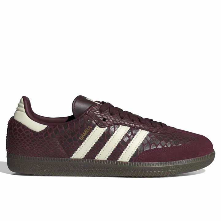 adidas Samba OG "Shadow Red" IH3979 – bordowe damskie sneakersy