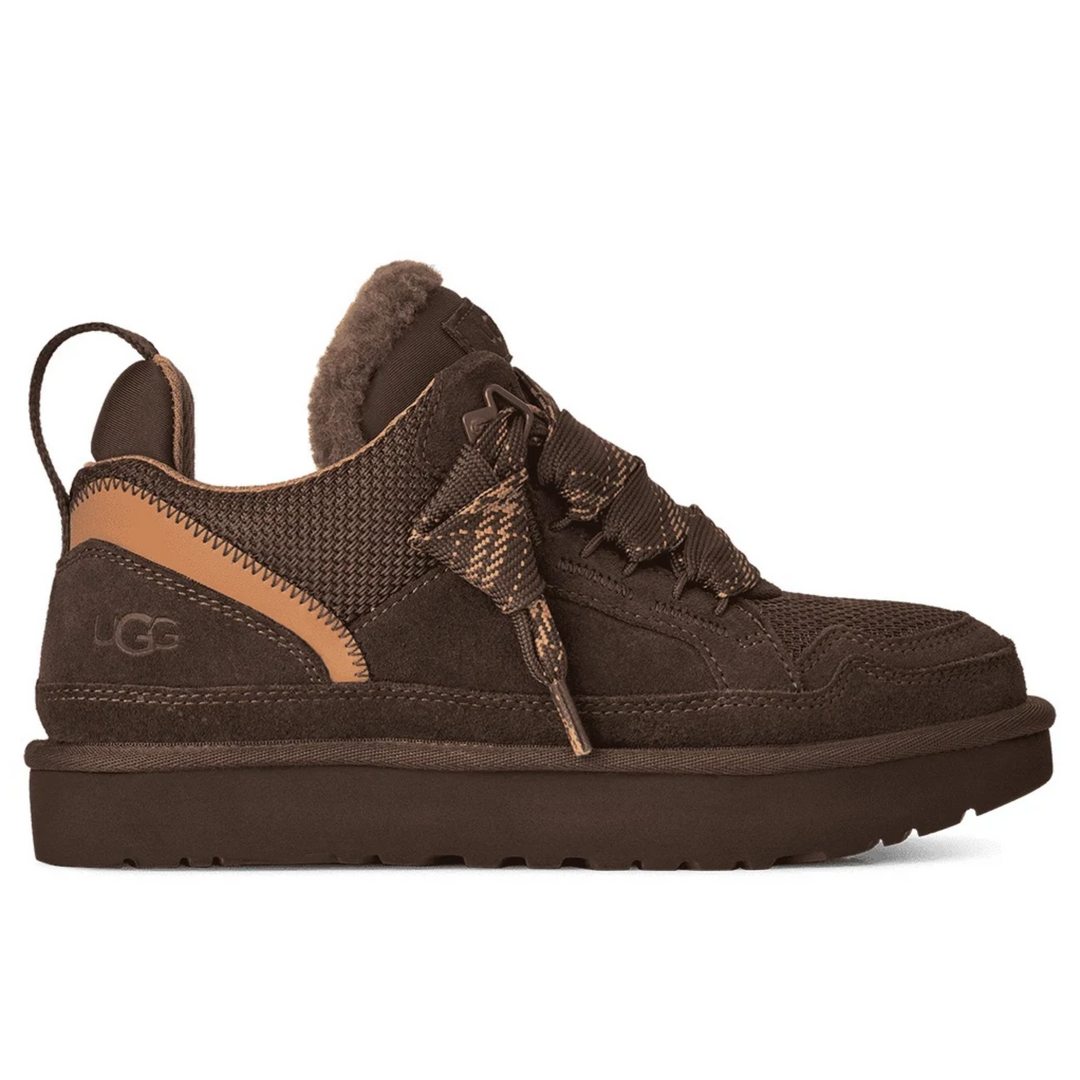UGG Lowmel "Dusted Cocoa" 1144032-DDC – brązowe damskie sneakersy
