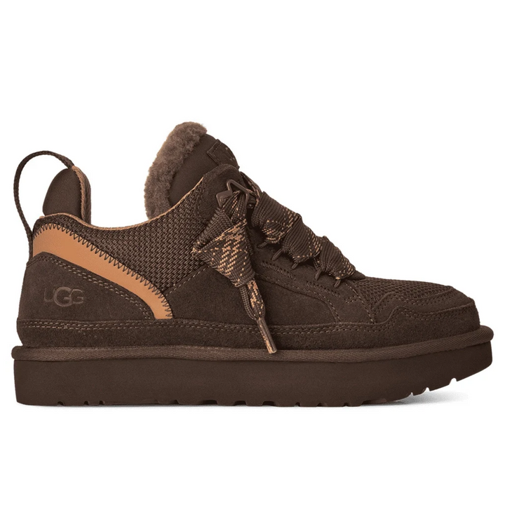 UGG Lowmel "Dusted Cocoa" 1144032-DDC – brązowe damskie sneakersy
