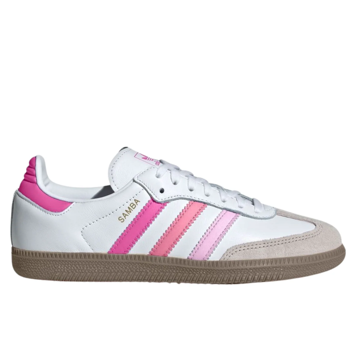 Adidas Samba OG J "White Orchid Fusion" Białe Różowe JP5492