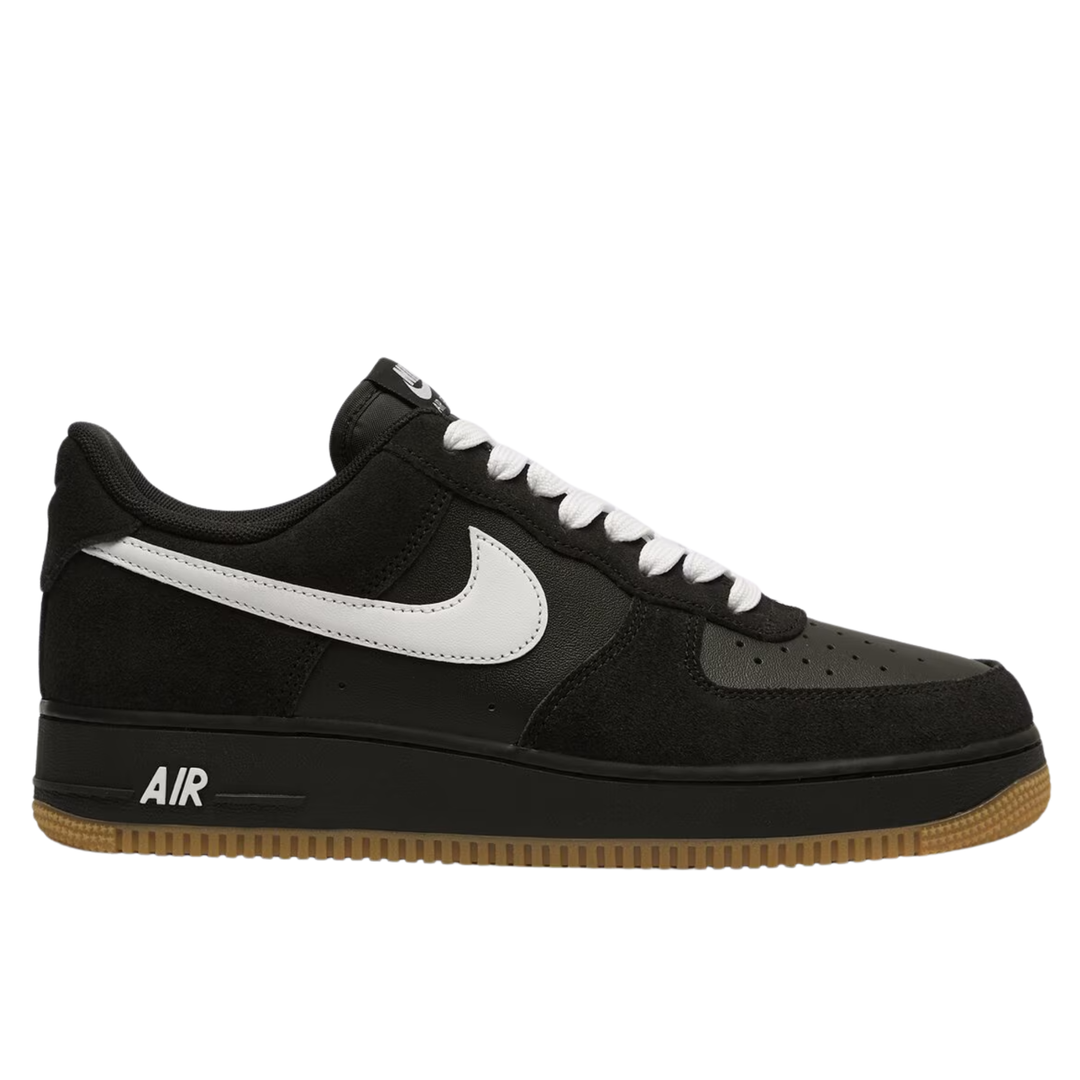 Nike Air Force 1 Low '07 LV8 "Black Gum" Czarne IB6388-001