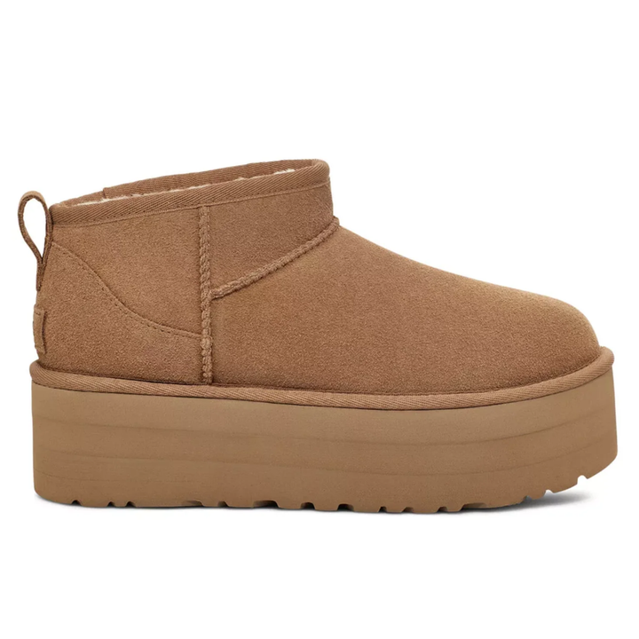 UGG W Classic Ultra Mini Platform "Chestnut" Beżowe 1135092-CHE