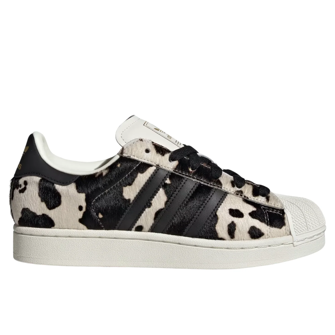 adidas Superstar II W "Cow Print" Białe Czarne JP8164