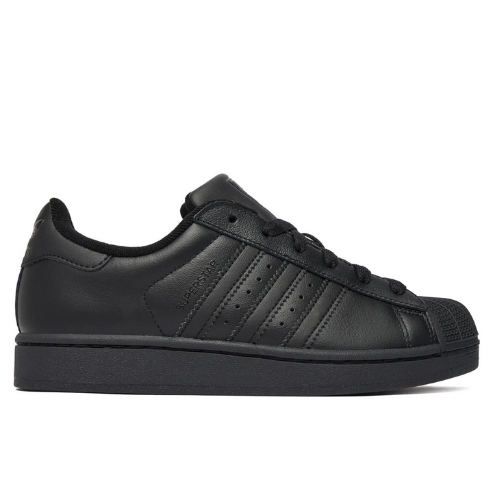 adidas Superstar II J "Triple Black" JH9979 – czarne damskie sneakersy