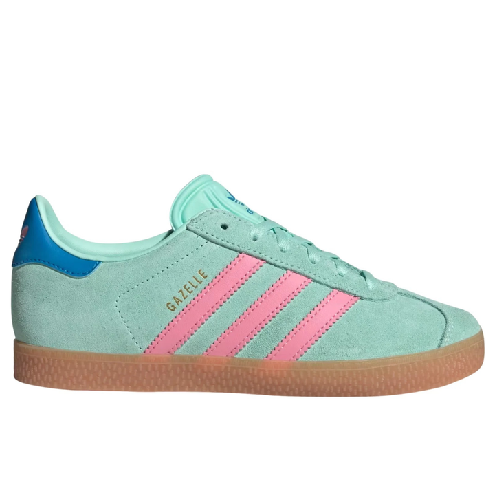 Adidas Gazelle J "Clear Mint" Bliss Pink Zielone JP7125