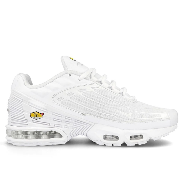 Nike Air Max Plus 3 TN "Triple White" Białe Męskie Sneakersy CW1417-100