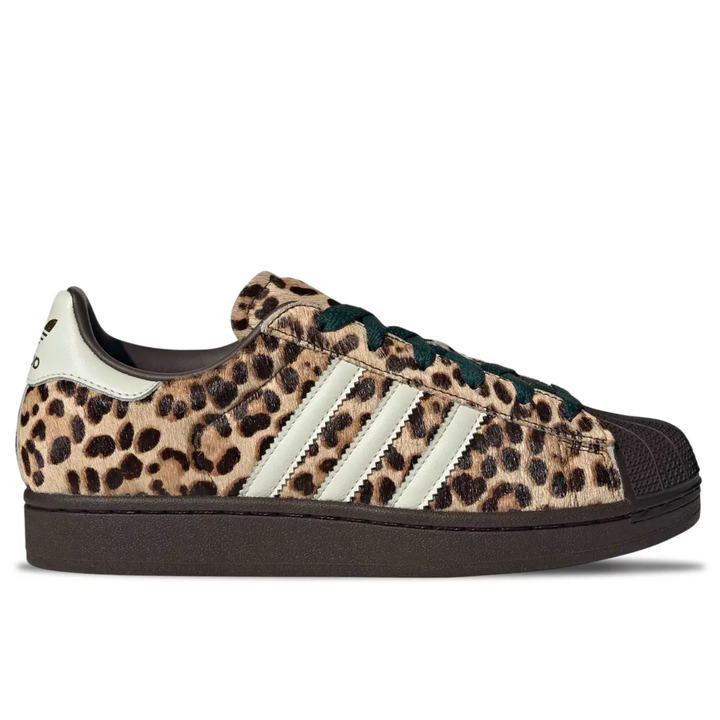 Adidas Superstar II "Leopard Print" Beżowe Brązowe KI4203