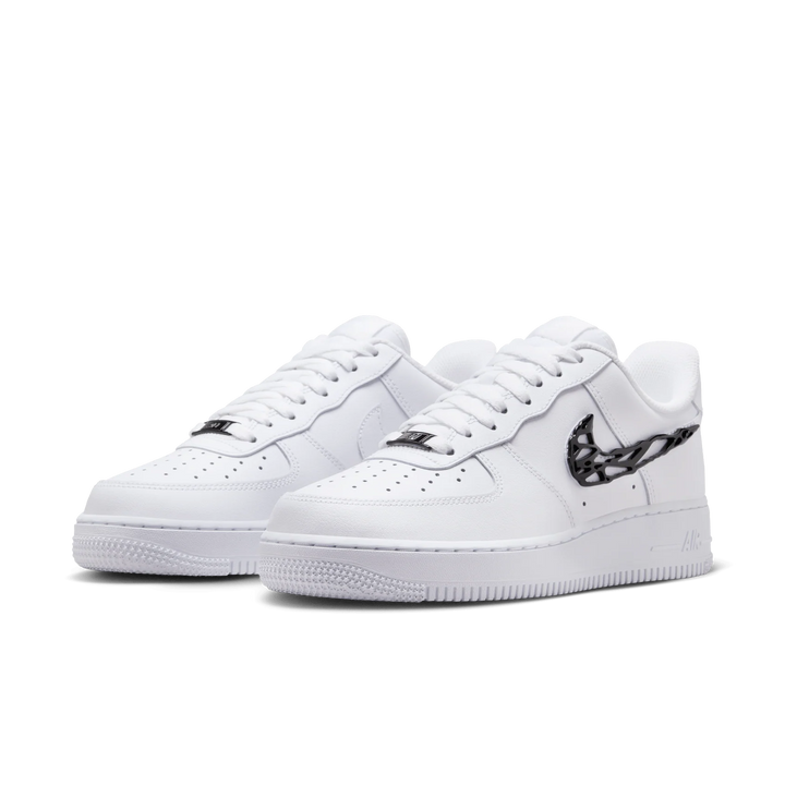 Nike Air Force 1 Low "Liquid Metal Swoosh" Białe IF1686-101