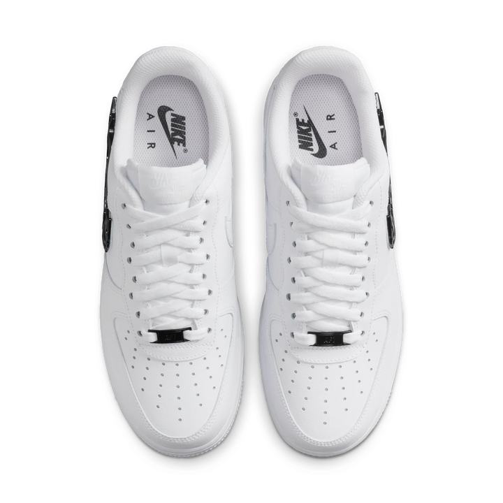 Nike Air Force 1 Low "Liquid Metal Swoosh" Białe IF1686-101