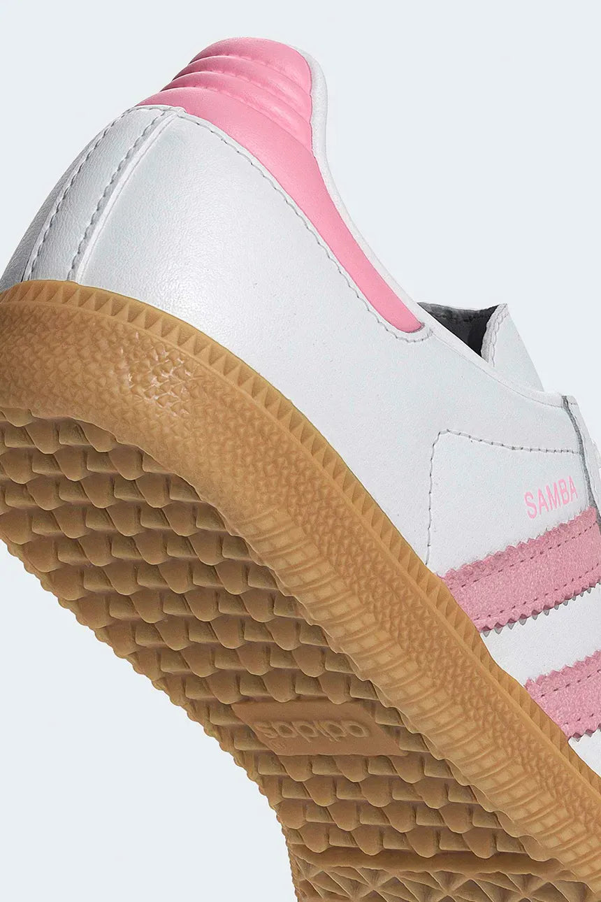 adidas Samba OG J "White Pink" JQ2018 – biało-różowe damskie sneakersy