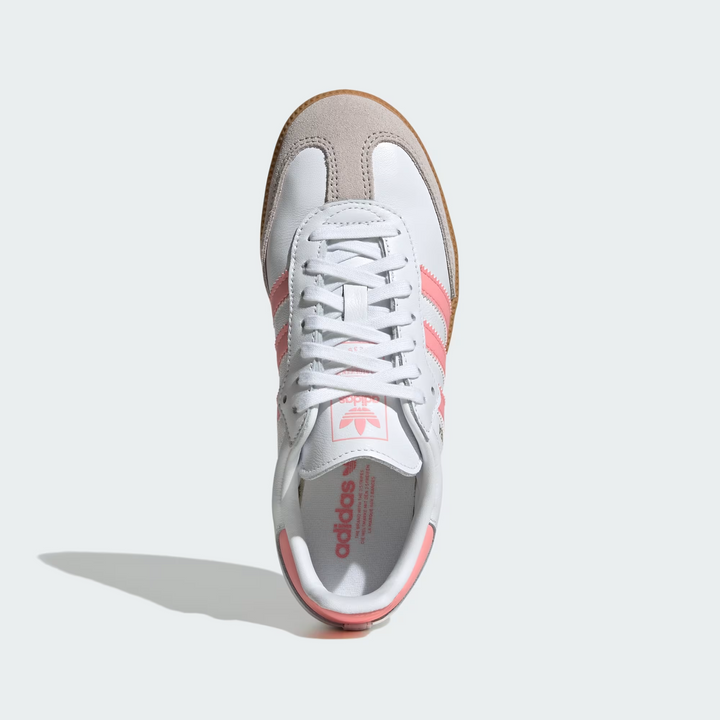 Adidas Samba OG J "White Coral Pink" Białe Różowe JP5480