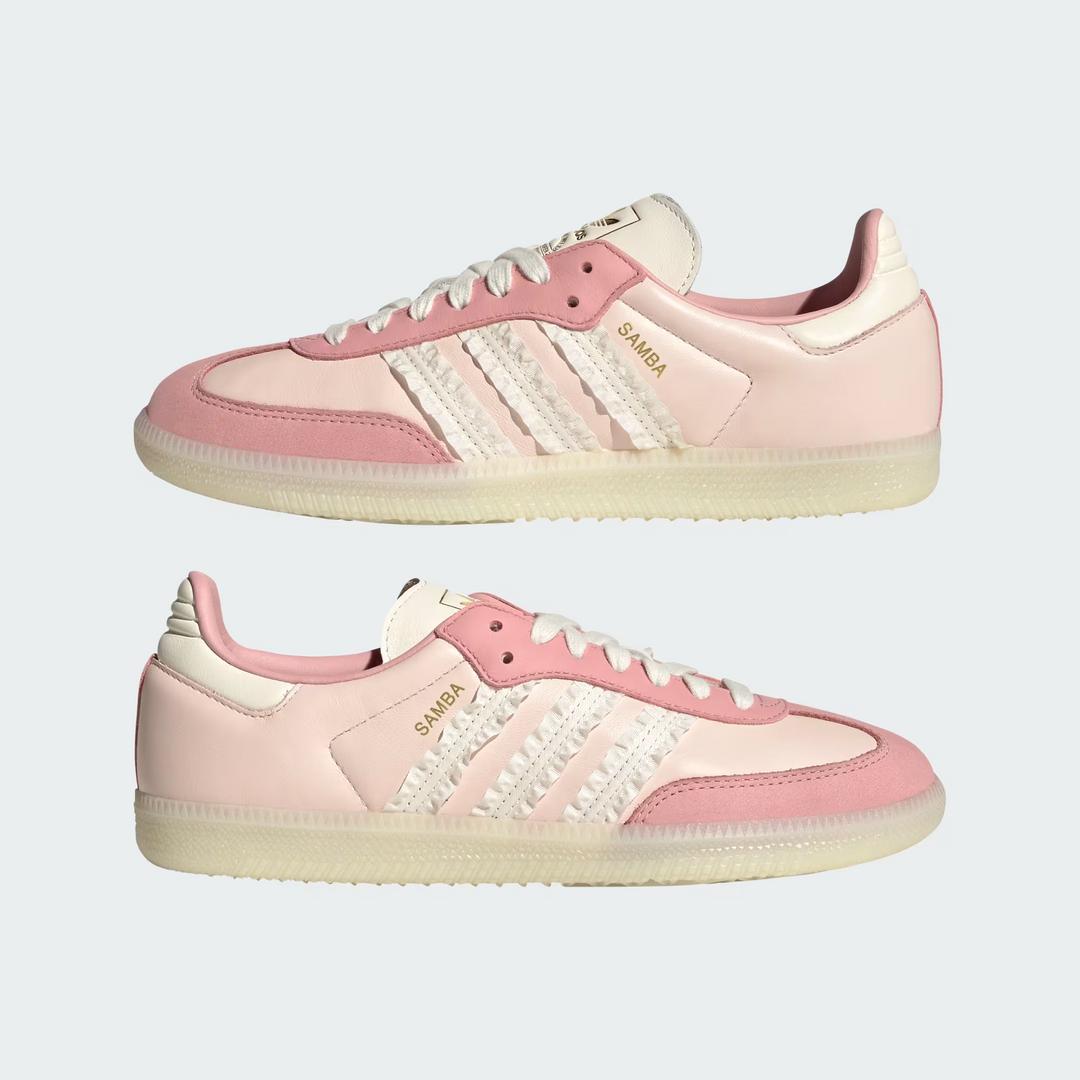 Adidas Samba "Wonder Quartz" Różowe Białe Damskie Sneakersy Buty Sportowe JR8830