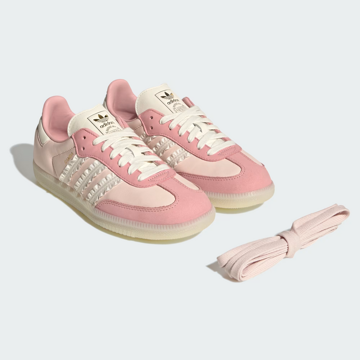 Adidas Samba "Wonder Quartz" Różowe Białe Damskie Sneakersy Buty Sportowe JR8830
