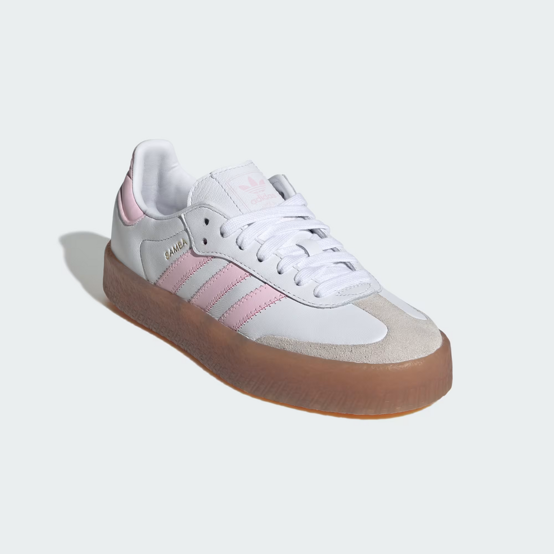 Adidas Sambae J "White Clear Pink" Białe JQ1237