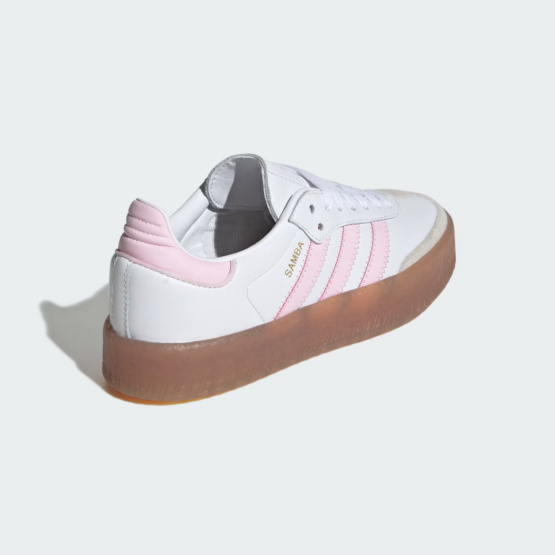 Adidas Sambae J "White Clear Pink" Białe JQ1237