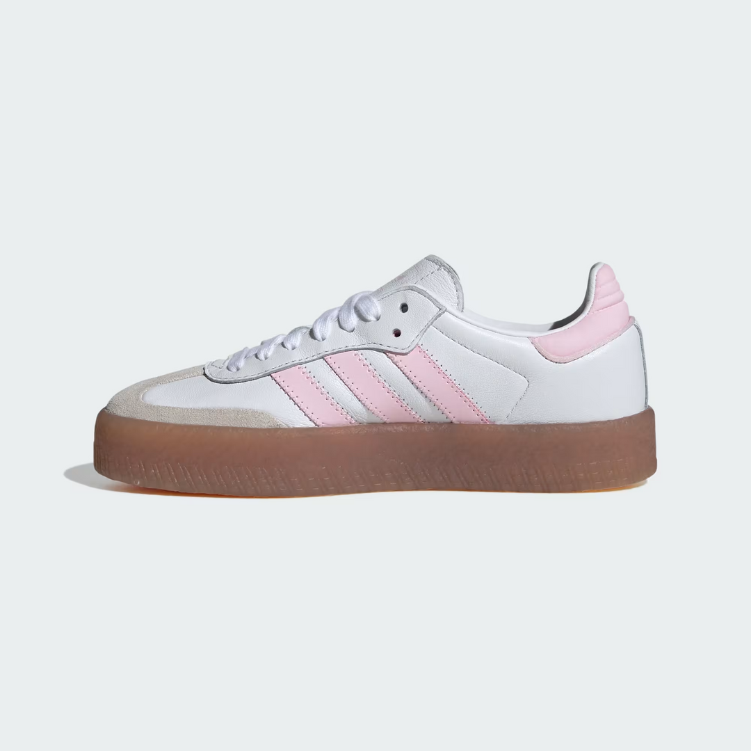 Adidas Sambae J "White Clear Pink" Białe JQ1237