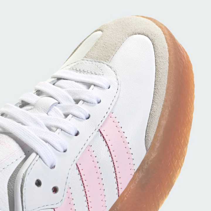 Adidas Sambae J "White Clear Pink" Białe JQ1237