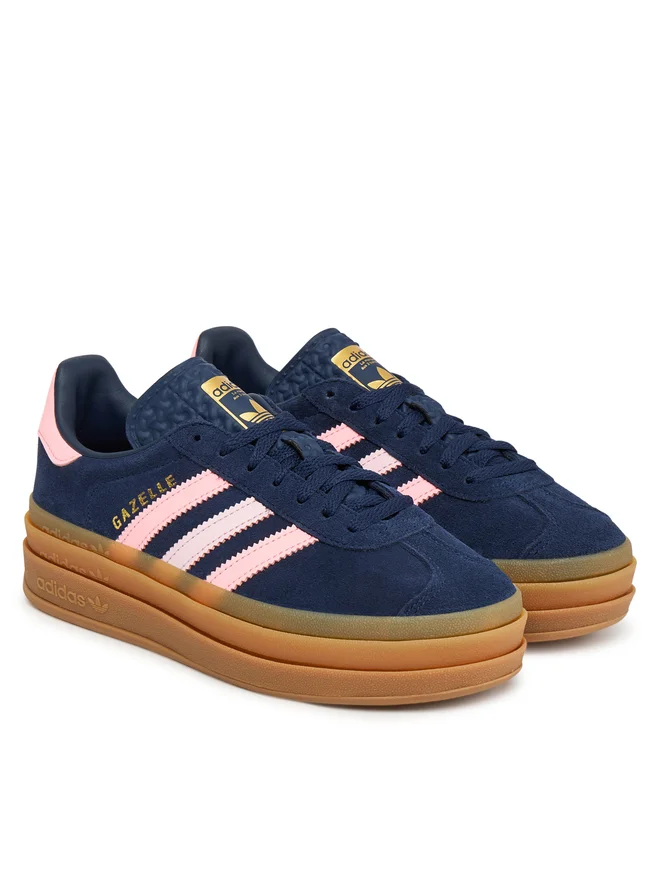 adidas Gazelle Bold J "Night Indigo" Granatowe JR5951