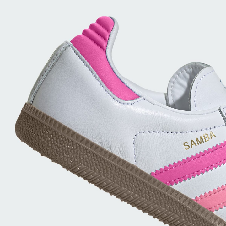 Adidas Samba OG J "White Orchid Fusion" Białe Różowe JP5492