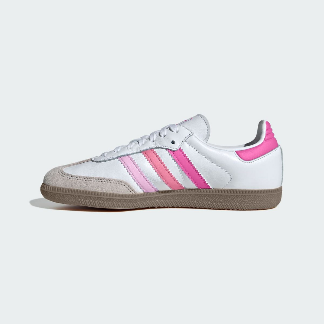 Adidas Samba OG J "White Orchid Fusion" Białe Różowe JP5492
