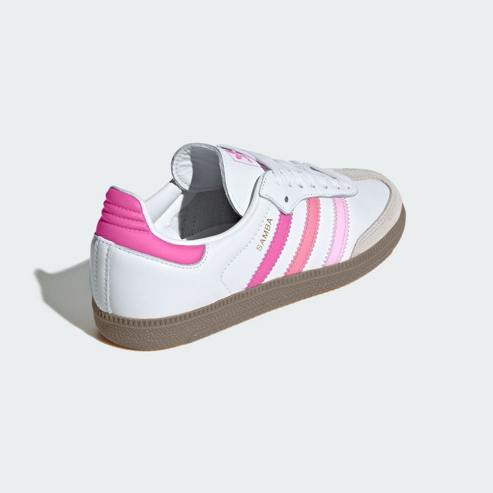 Adidas Samba OG J "White Orchid Fusion" Białe Różowe JP5492