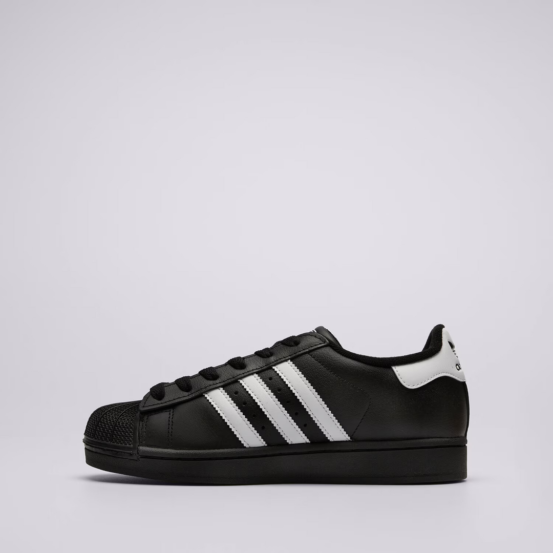 Adidas Superstar II J "Black" Czarne Skórzane JH9977