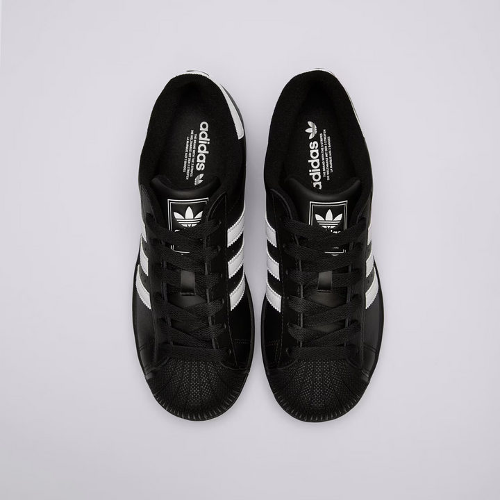 Adidas Superstar II J "Black" Czarne Skórzane JH9977
