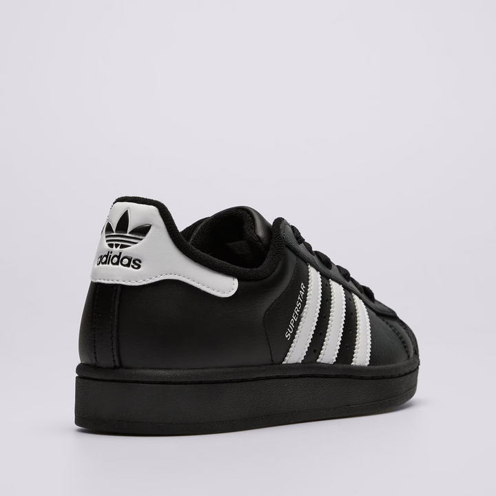 Adidas Superstar II J "Black" Czarne Skórzane JH9977