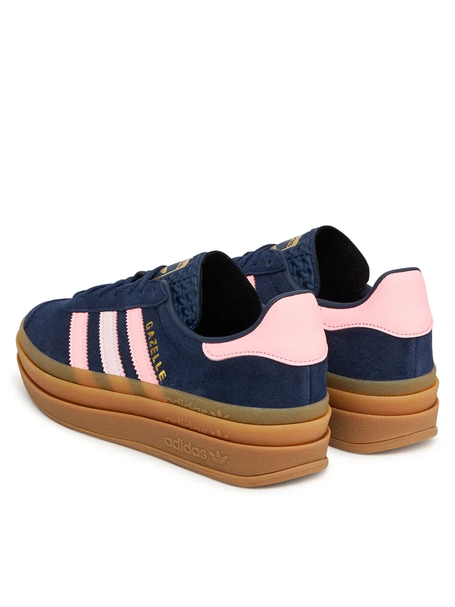 adidas Gazelle Bold J "Night Indigo" Granatowe JR5951