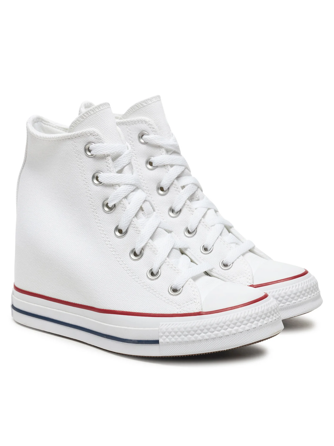 Converse Chuck Taylor All Star Wedge Platform "White" Białe Trampki Damskie Sportowe A11908C