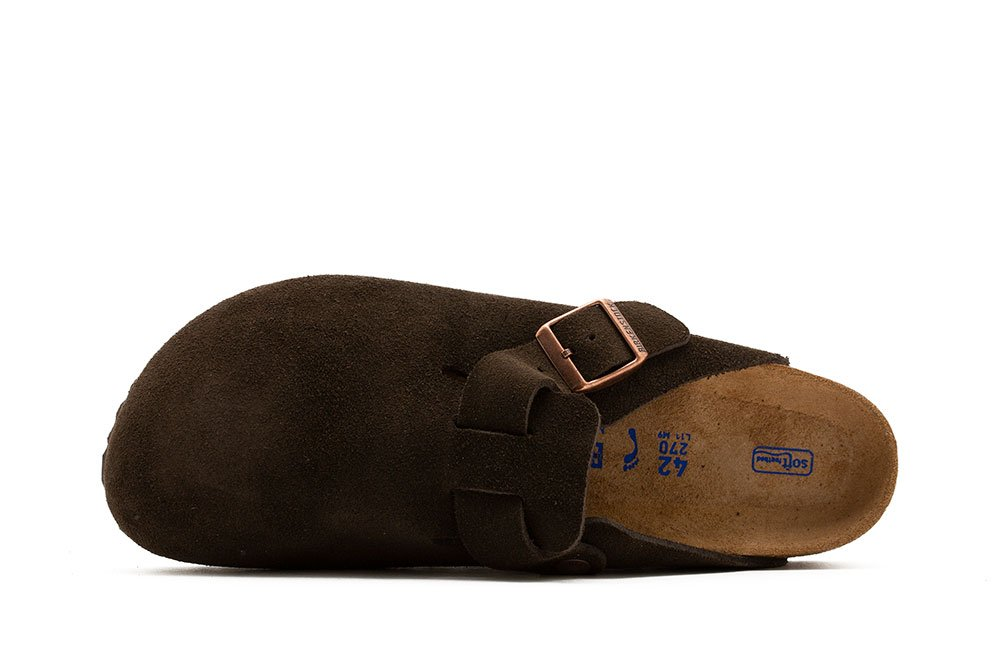 Birkenstock Boston "Mocca" Brązowe Klapki Damskie 0660463