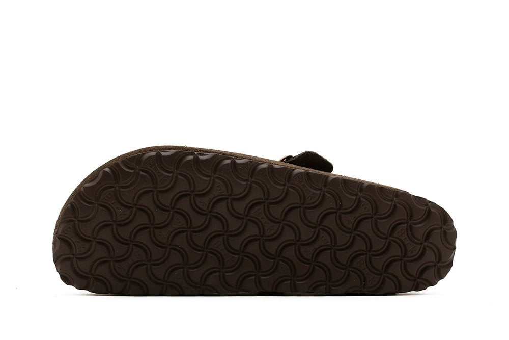 Birkenstock Boston "Mocca" Brązowe Klapki Damskie 0660463