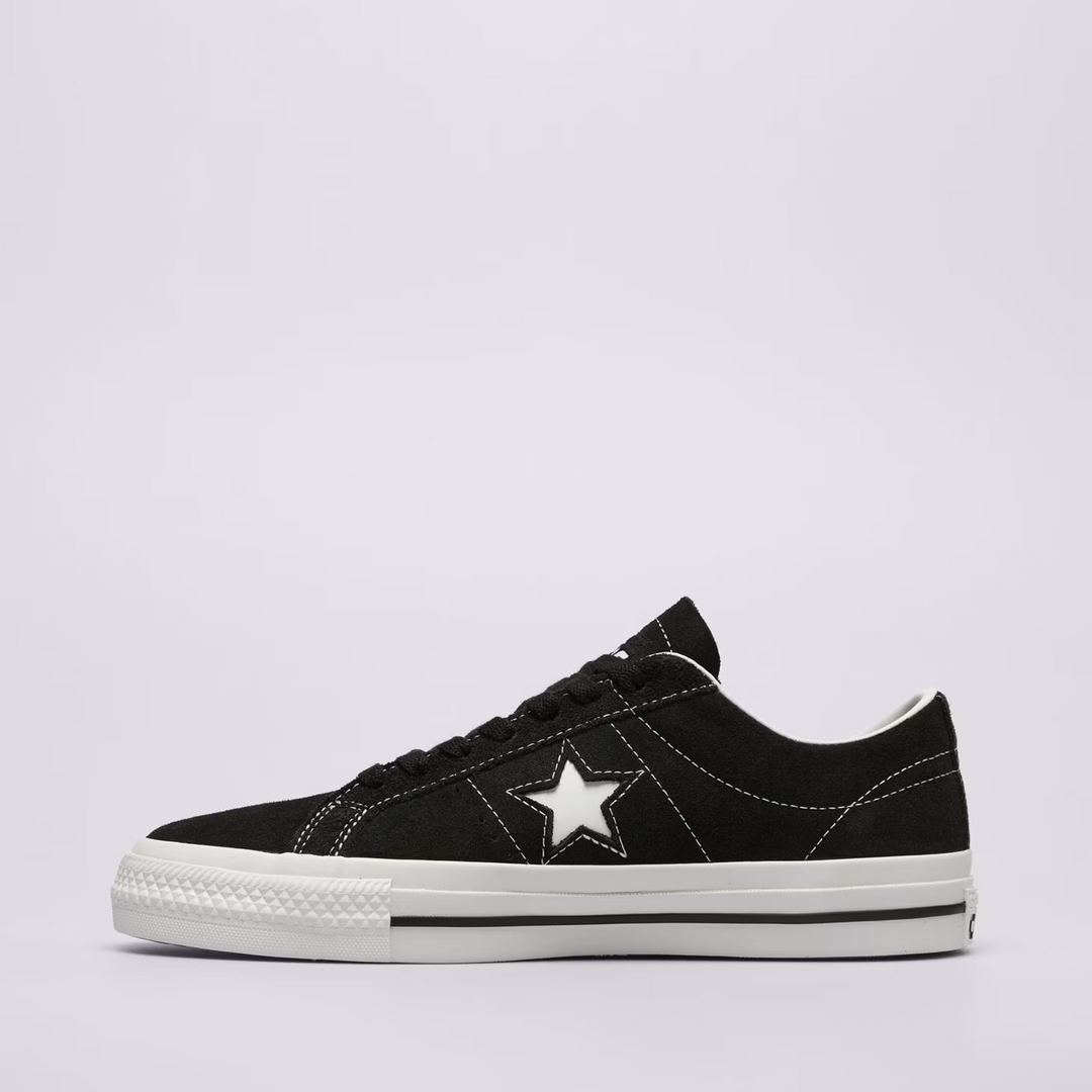 Converse One Star Pro "Black" Czarne Buty Sportowe Sneakersy Trampki 171327C
