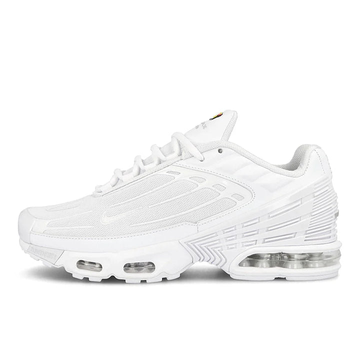 Nike Air Max Plus 3 TN "Triple White" Białe Męskie Sneakersy CW1417-100